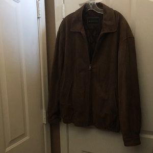 MEN’S Baracuta leather jacket large